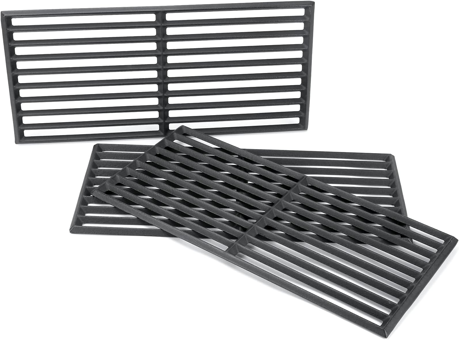 Hisencn17.8'' Cooking Grates for Cuisinart 2456, GAS9456AS, GAS9456ASO Grill, Cast Iron Grates for Kirkland PC2600L, PCA 2600L, PC 26001, PCA 2600N, PCA2600L, Fit for Kenmore 148.45961610