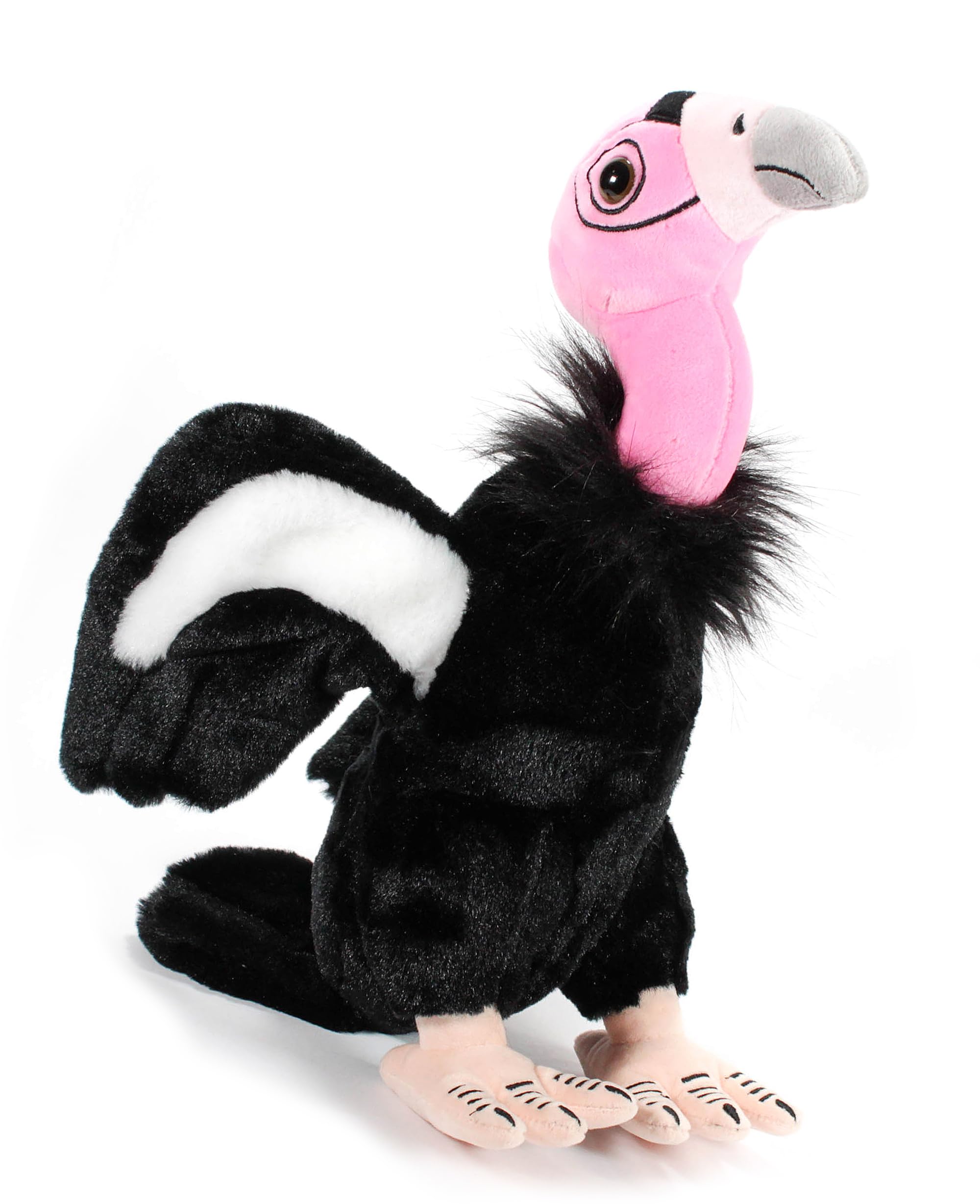 The Petting Zoo California Condor Stuffed Animal Plushie, Gifts for Kids, Wild Onez Zoo Animals, Condor Plush Toy 12 inches