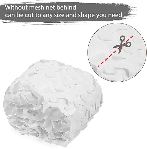 Vista 82 de Red de camuflaje de camuflaje de 20 x 20 pulgadas, 10 x 20 pulgadas, 10 x 10 pulgadas, rollo a granel de arpillera de camuflaje para caza, ciego