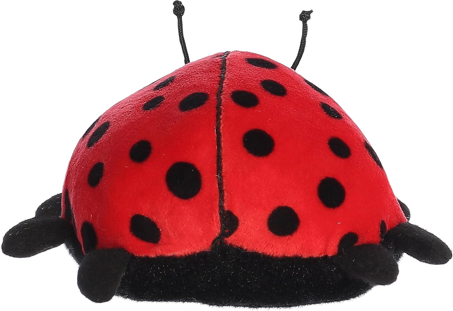 Aurora® Adorable Mini Flopsie™ Ladybug-Ladybird™ Stuffed Animal - Mini Companions Ready for Playful Adventures - for Kids All Ages, Toddlers, Adults, and Families - Red 6 Inches
