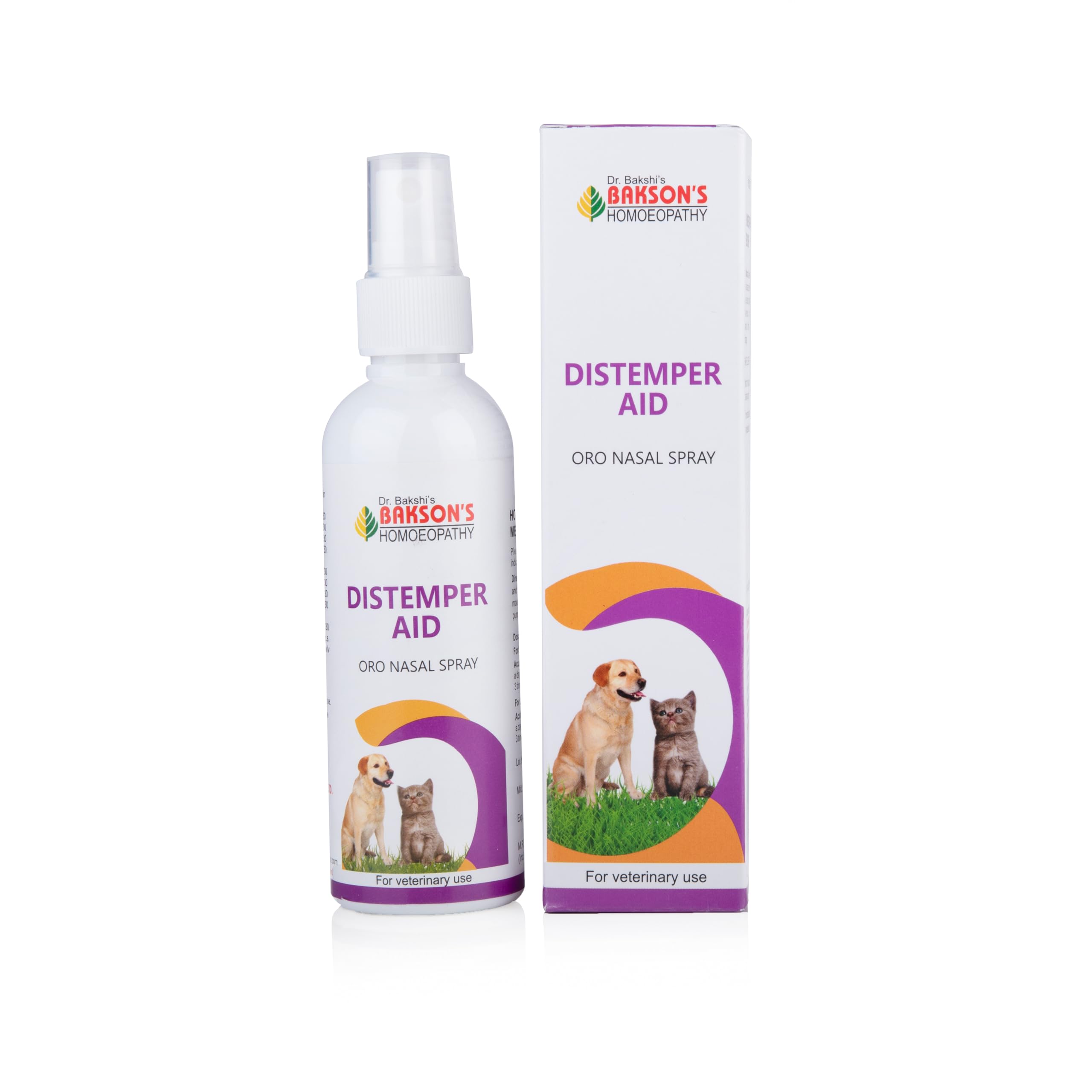 BAKSON VETERINARY Distemper Aid Oro Nasal Spray