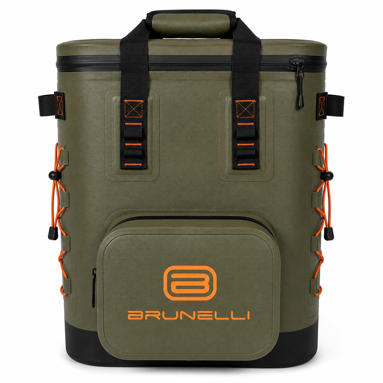 BRUNELLI 25 l torba chłodząca, plecak, wodoszczelna, torba piknikowa, na kemping, torba izolacyjna, oliwkowa
