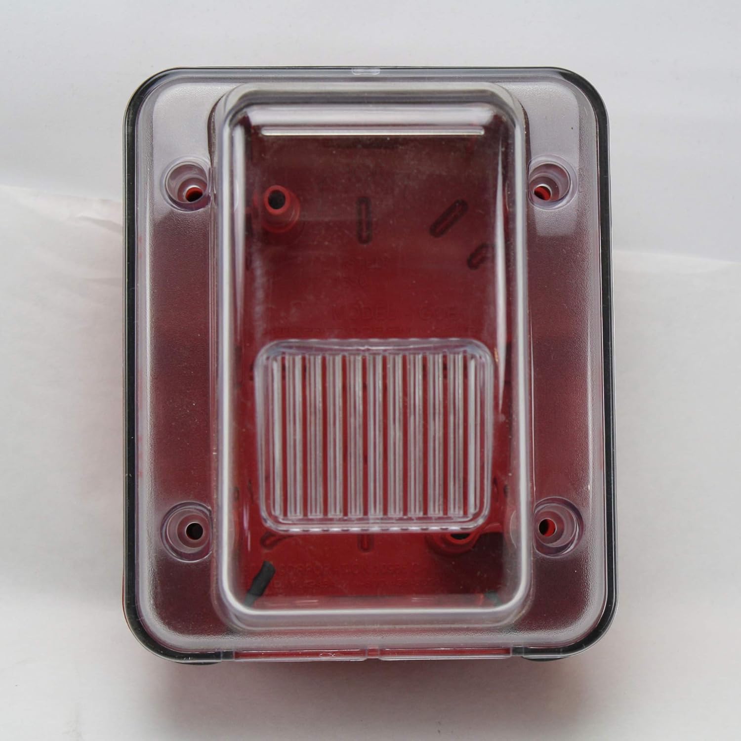 posterior view of Gentex GOE-R weatherproof outdoor device enclosure