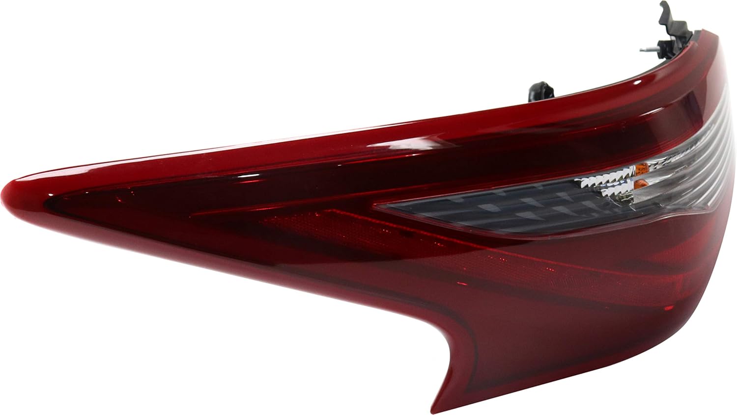 Compatible with 2018 Altima Outer Taillight Taillamp Rear Brake Light Tail Lamp Assembly with Bulb Left Driver Side