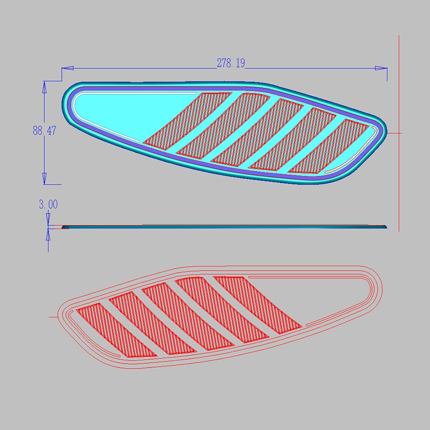 Motorcycle forYamaha XSR700 2018-2025Tank Pads Side Gas Knee Grip Protective Sticker