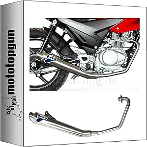 Hi Lev Stainless Steel Exhaust Stud Kit For Honda CBF125 (2009-2015) With Nuts & Gasket