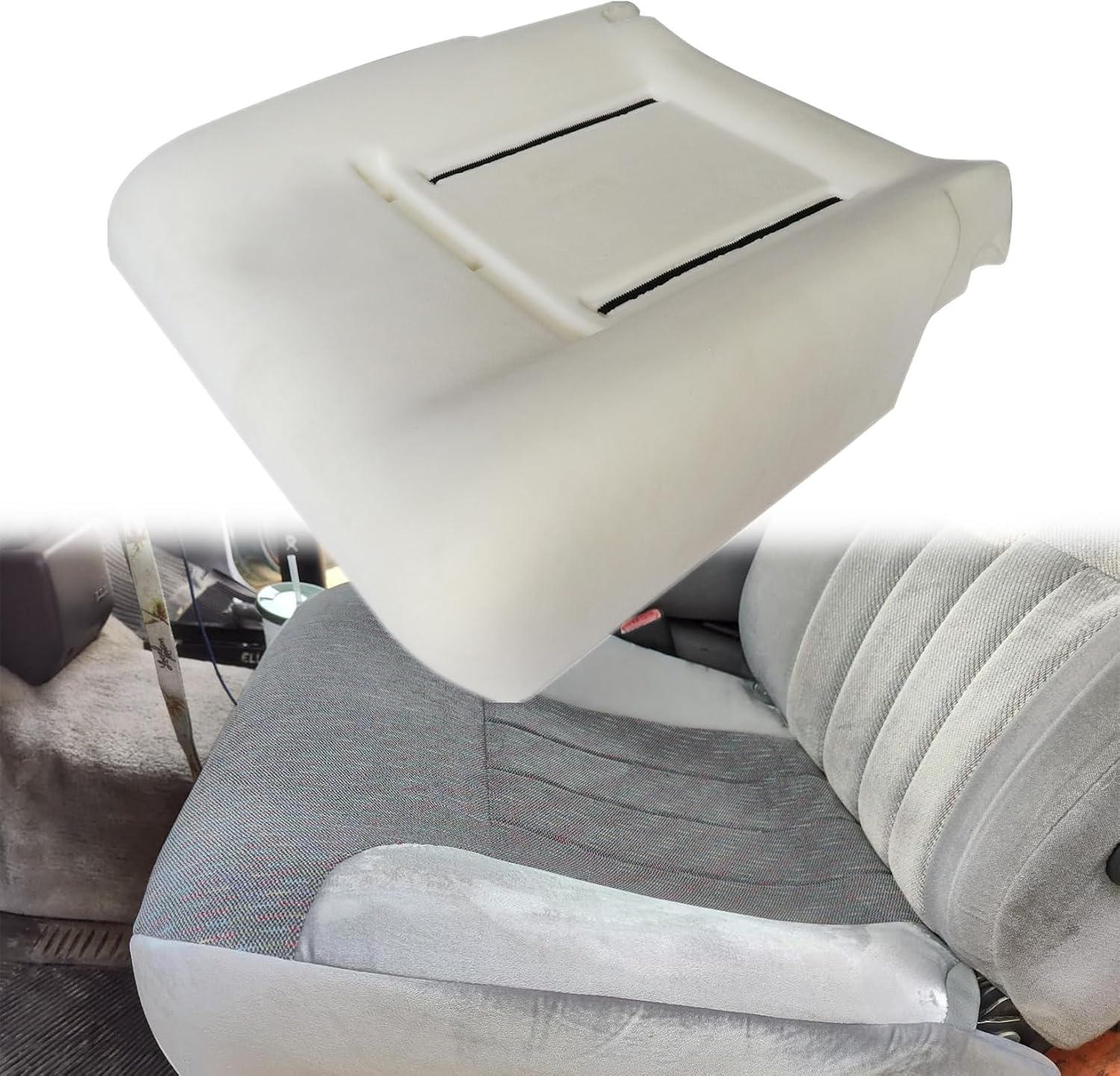 NLQR Front Driver Seat Foam Cushion Pad Replacement Compatible with Dodge Ram 1500 2500 3500 1994-1997