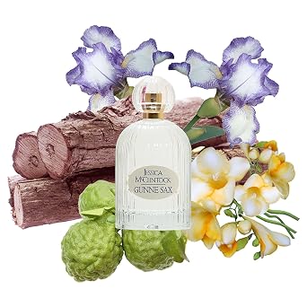Jessica McClintock Gunne Sax Eau De Parfum Spray for Women, 3.4 oz - Warm Floral Fragrance with Bergamot, Freesia, Iris, Sandalwood & Musk, Vintage-Inspired Bottle