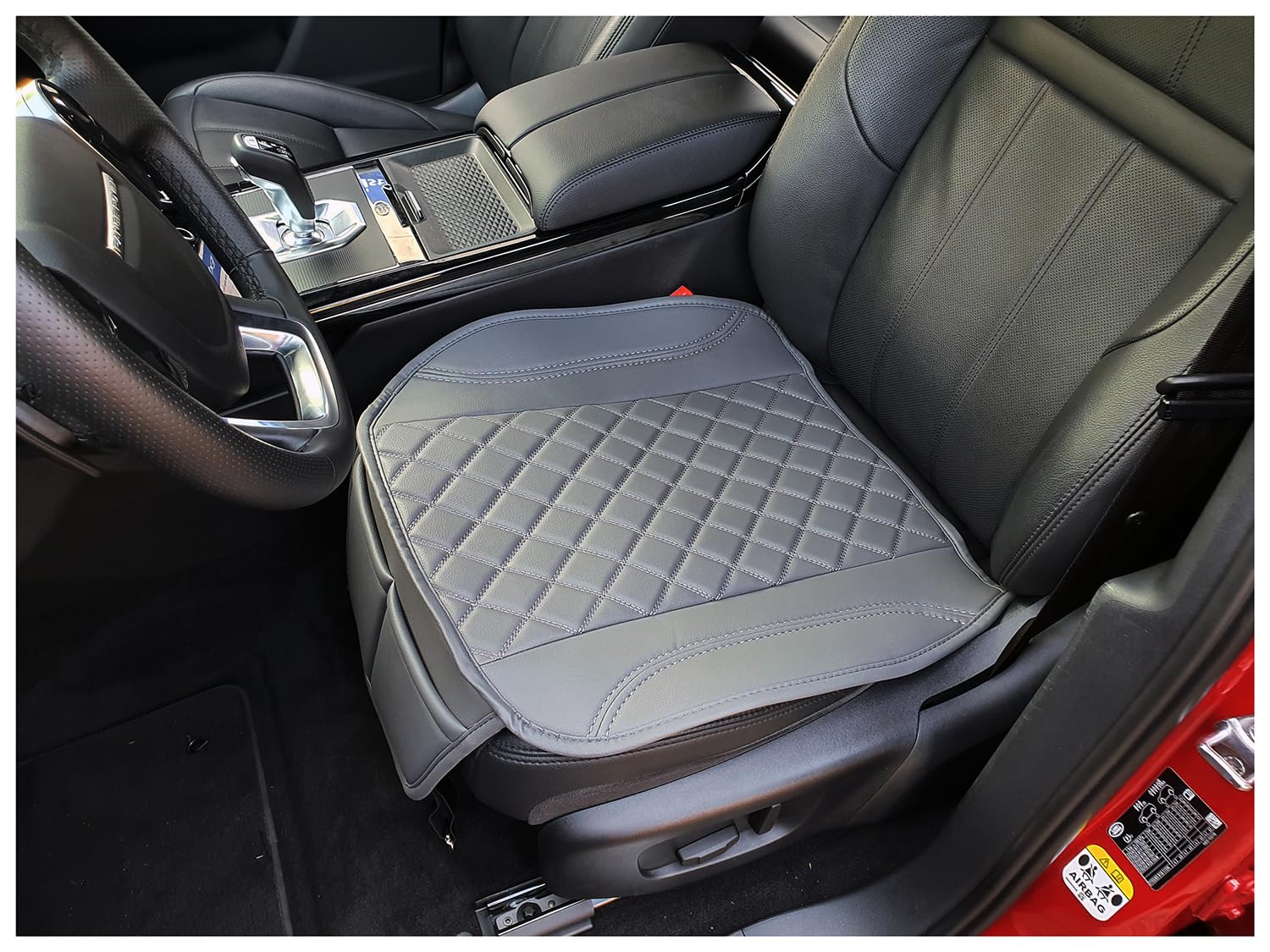 Image secondaire de Housse de Siège en Simili Cuir Gris pour Renault Captur - BREMER SITZBEZÜGE