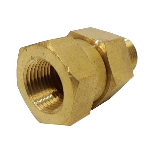 Miniatura 2 de Ultimate Washer UW16-PA54A3 Junta giratoria de manguera de pistola, accesorio de manguera sin torceduras, manguera antitorsión Montaje de latón para