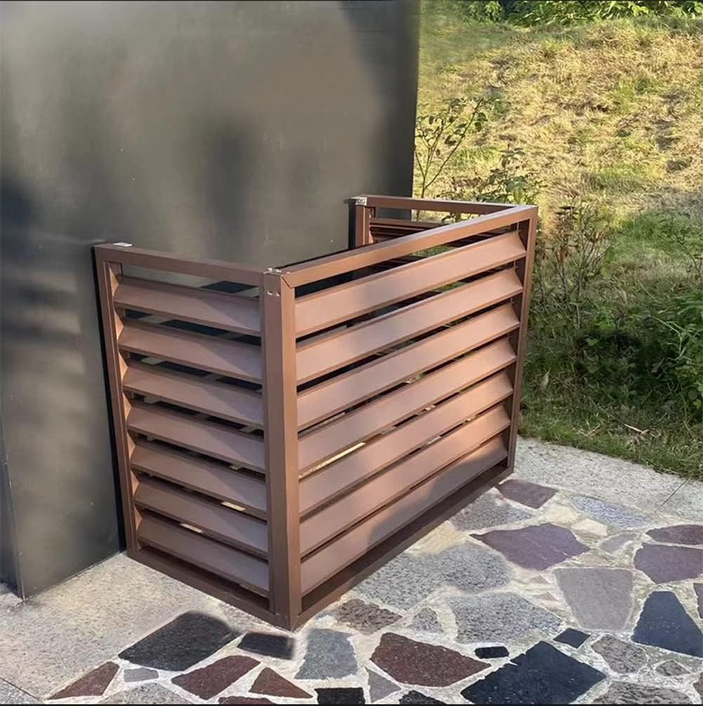 Air Conditioner Fence, Aluminum Shutter Privacy Fence