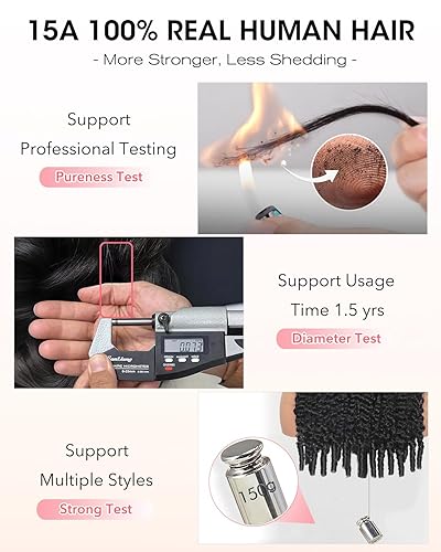 Miniatura 7 de Pull Go - Pelucas de cabello humano rizado birmano completo de 13x6, sin pegamento, pre despuntadas, pre cortadas, densidad 210, encaje frontal HD,