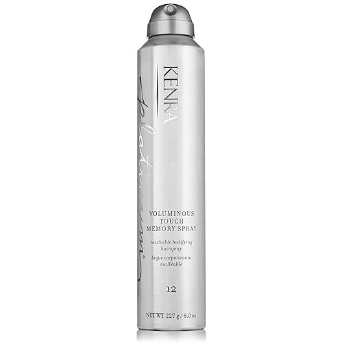 Kenra Platinum Voluminous Touch Memory Spray 12 Bodifying, Fullness Hairspray Lasting Sytle Memory for 96 Hours Soft, Touchable Volume All Hair