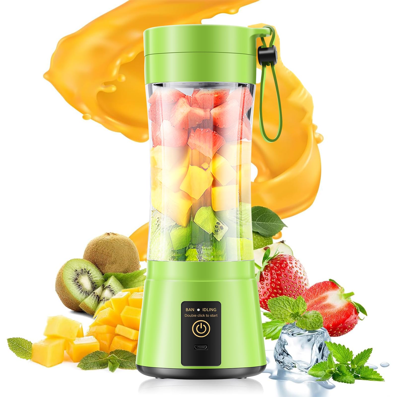 Mini Personal Portable Blender - 12oz Smoothie Blender Juice Cup