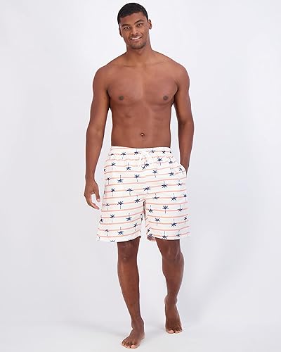 Miniatura 5 de Real Essentials Paquete de 3 Traje de baño de secado rápido para hombre de 7 pulgadas con forro de malla (disponible en tallas grandes y altas)