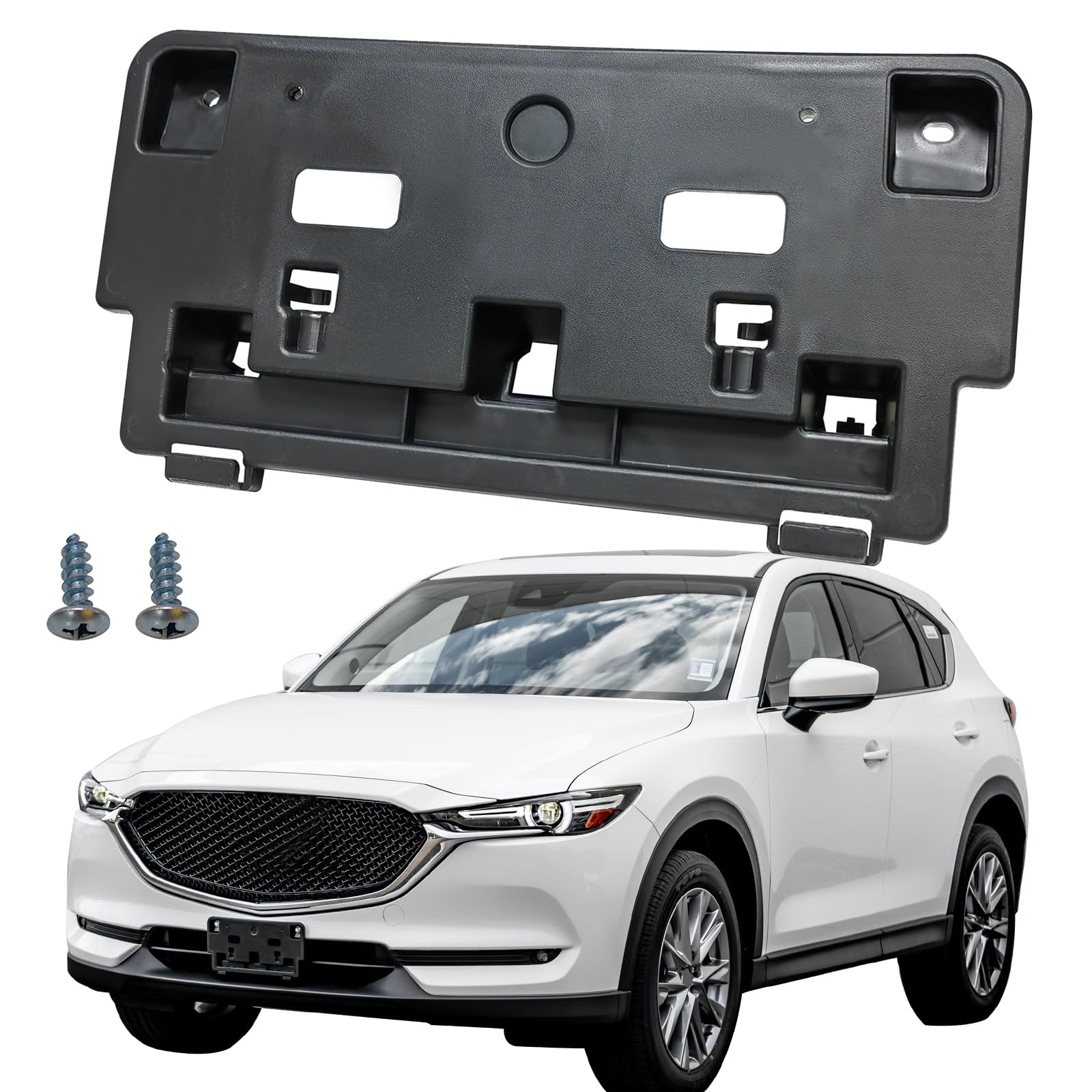 KYYET Front License Plate Frame Tag Mounting Bracket Holder Fits