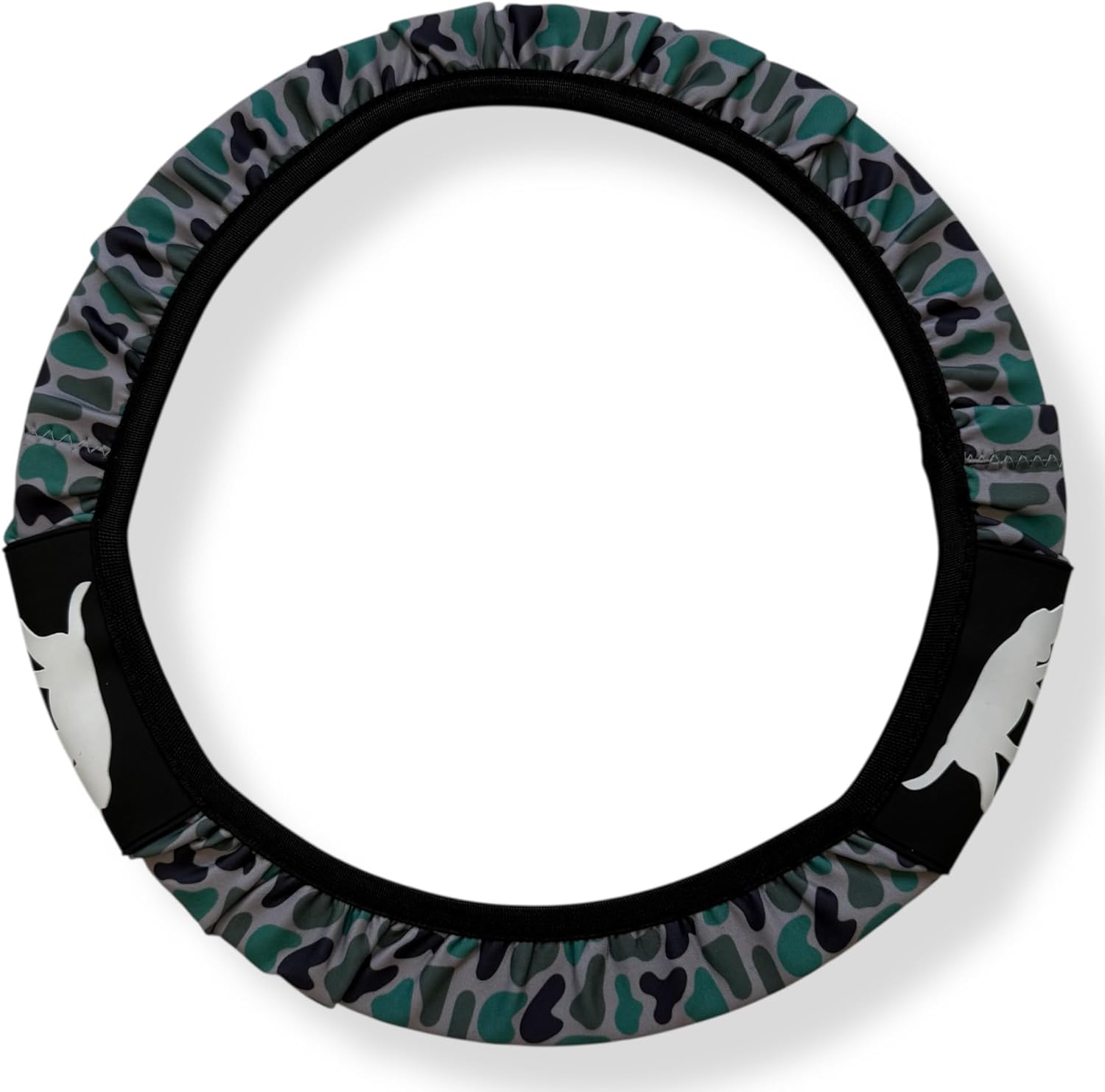 Marsh Camo Universal Steering Wheel Cover 15.5 x 15.8