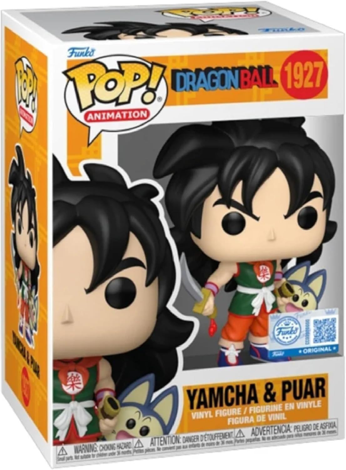 Funko Pop! Yamcha and Puar Nº1927 – Dragon Ball | Special Edition | Collectible Vinyl Figure | Special Edition | Official Anime
