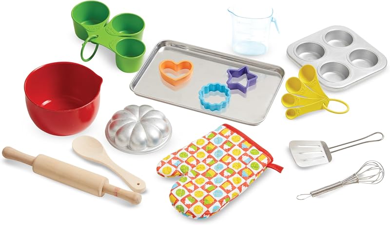 Baking Play Set (20 pcs) - Play Kitchen Accessories
