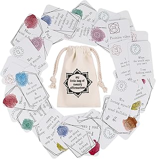 FRIUSATE 32 Pieces Funny Affirmation Card, Sweary Affirmation Cards,Positivity Affirmation Cards,Daily Affirmation Cards,16 Styles