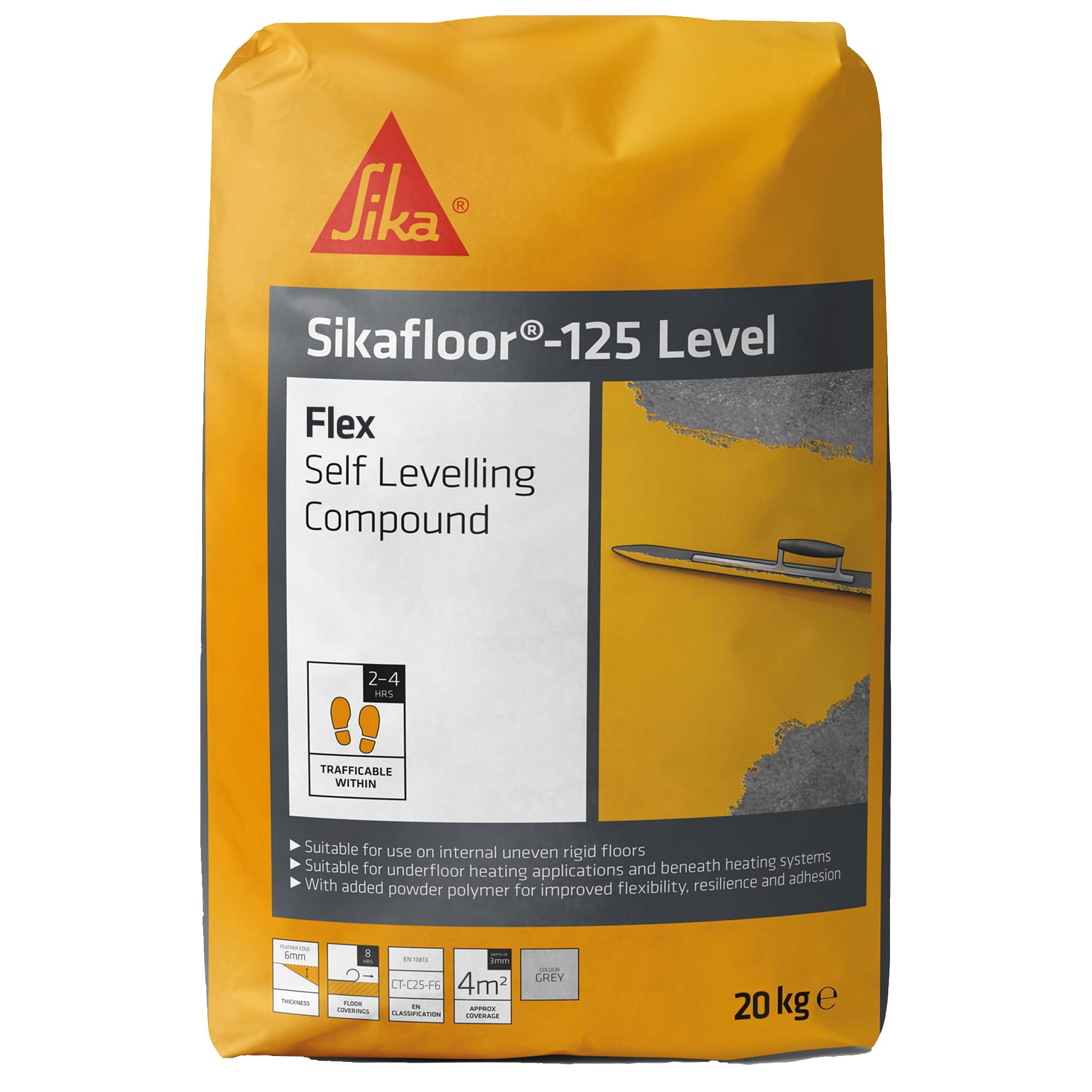 Sika Sikafloor Flex Floor Levelling Compound20Kg Bag from B&Q