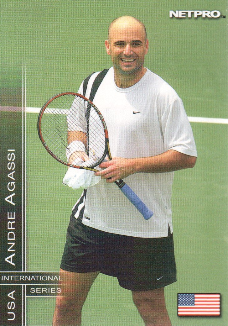 2003 NetPro International Series Tennis #15 Andre Agassi