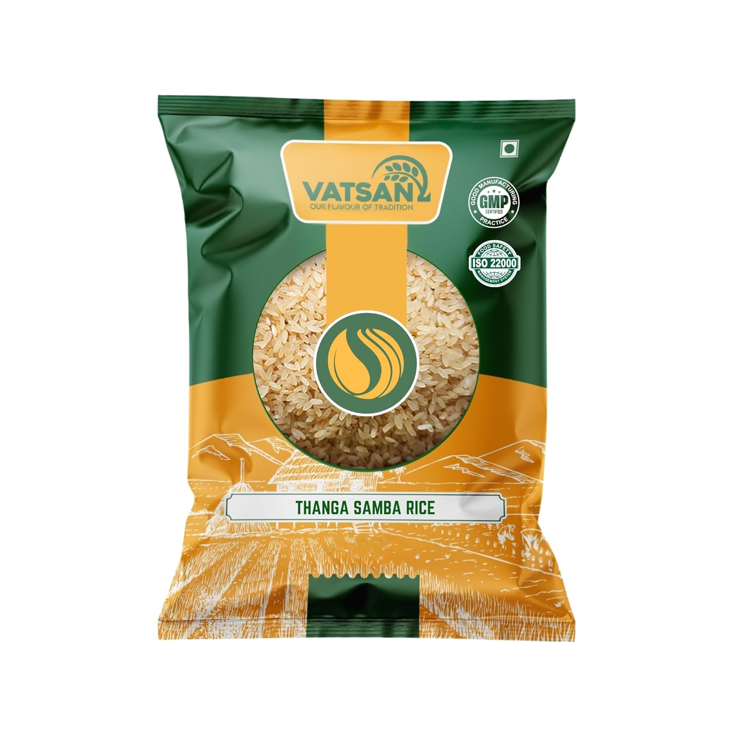 Vatsan Thanga Samba Rice 2lbs | Traditional Rice Variety