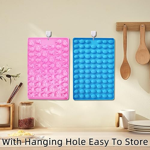 Vista 19 de 2 moldes de silicona, moldes de golosinas para perros, para hornear, moldes antiadherentes para huesos de perro para chocolate, dulces, pudín