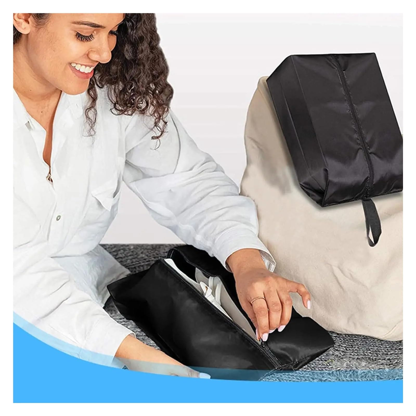 Schuhtasche Tragbare wasserdichte Schuhtasche in 3 Größen, multifunktional