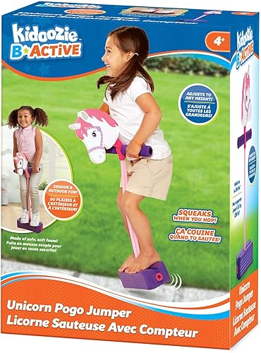 Miniatura 2 de Saltador en forma unicornio de espuma juego divertido y seguro alienta un estilo de vida activo sonidos chillones para todos los tamaños capacidad