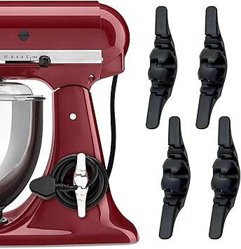 Cord Organizer for Appliances,Wire Organizers for Appliances, Kitchen Appliance Cord Organizer for Mixer,Blender,Coffee Maker,Pressure Cooker,Must-Haves Kitchen Accessories for Daily Life4 Packs