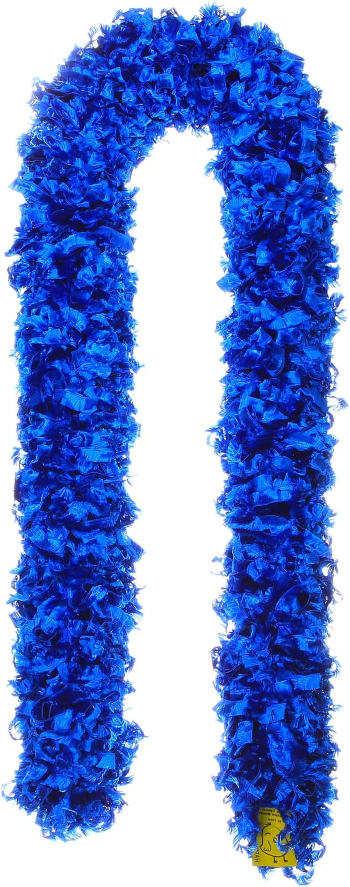 Happy BoaFEATHERLESS Original Faux Feather Boa (Made of Yarn), U.S. Patent # D814,740. Cut to Length. Made in America