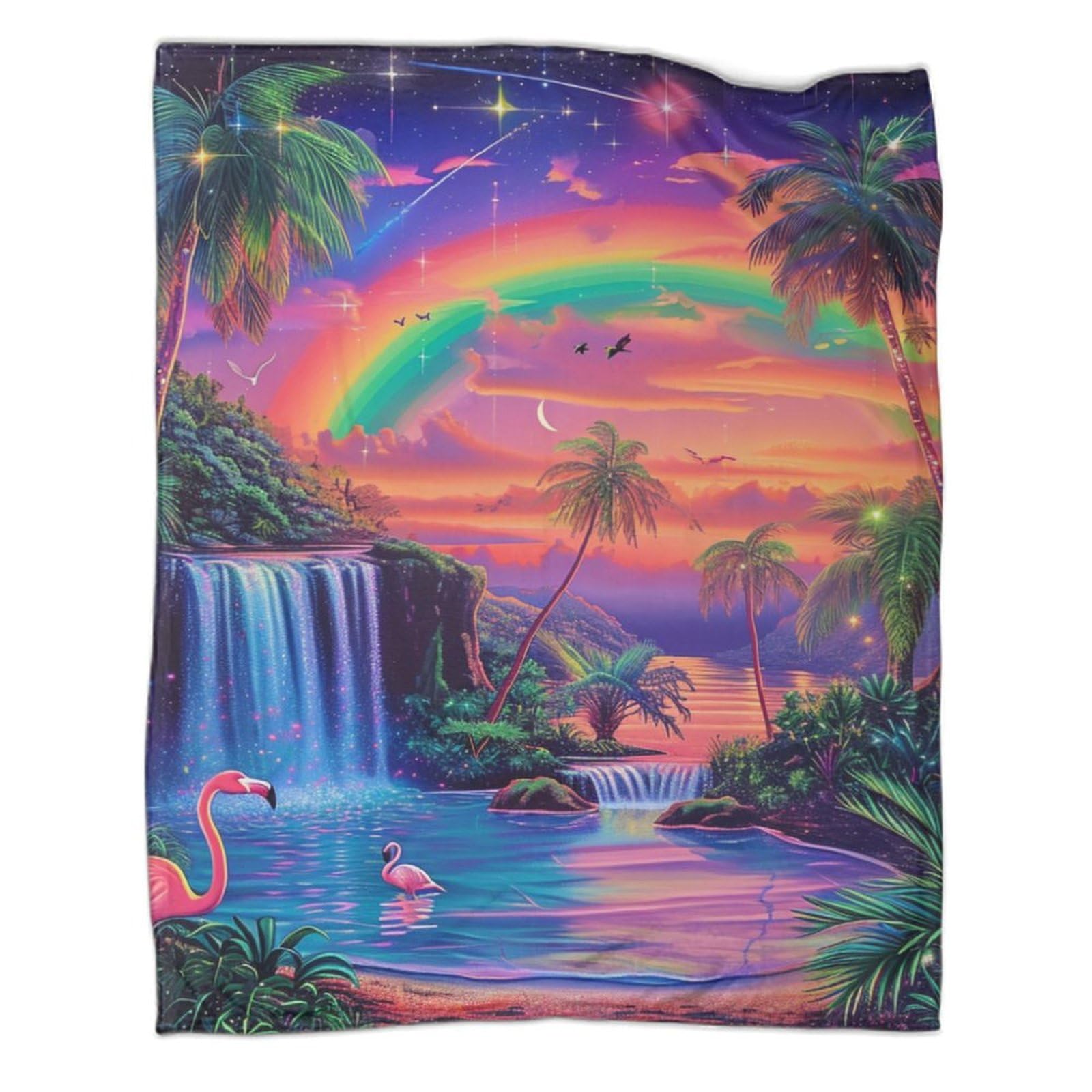 Couverture de voyage douce en cadeau idéal pour adultes et enfants, motif rose