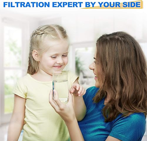 Miniatura 7 de GOLDEN ICEPURE RWF3500A Filtro de agua para refrigerador y filtro de aire, compatible con LG LT800P, Kenmore 469490, ADQ73613401, LSXS26366D,