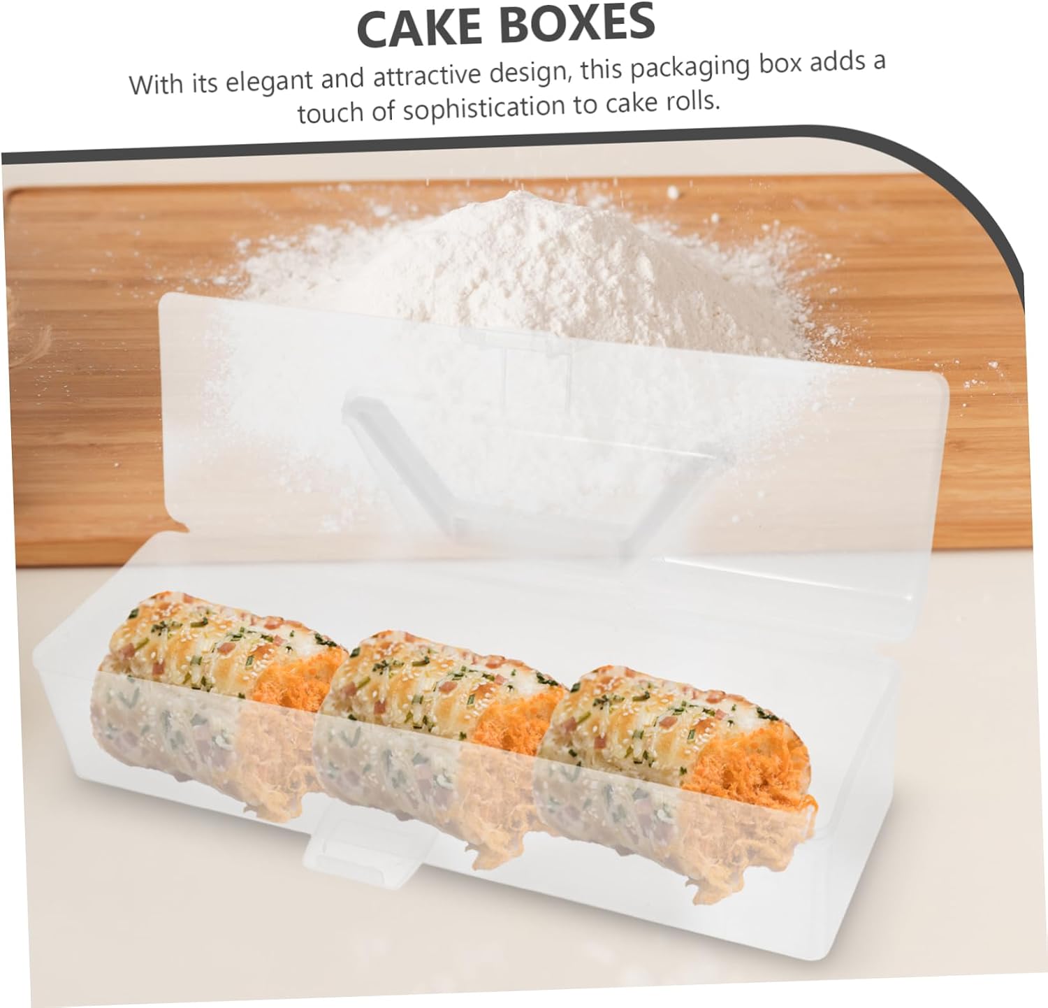Cake Carrier Reusable Handheld Cake Packaging Box for Safe Transport Elegant Baking Needs and Other Desserts