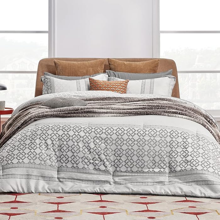 Buy Bedsure King Size Bed in a Bag 8 Piece Hotel Style King Sized