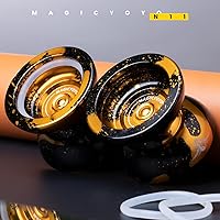 Vista 2 de MAGICYOYO Paquete de 3 Yoyos de doble propósito - N11 Yoyo sensible y no responde con rodamiento para herramientas avanzadas + rodamientos + 3