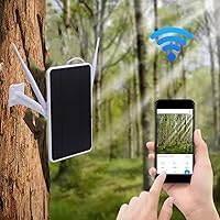 Vista 9 de ZJchao 6W Solar Powered LTE Modem Router, 4G WiFi Router with IP66 & Relay Function for Outdoor Camping Farm (#12)