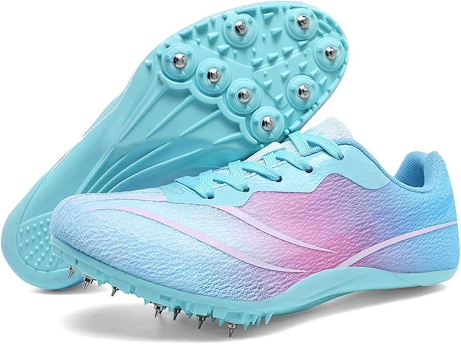 men women running shoes athletics shoe nail spikes Dominica Ubuy