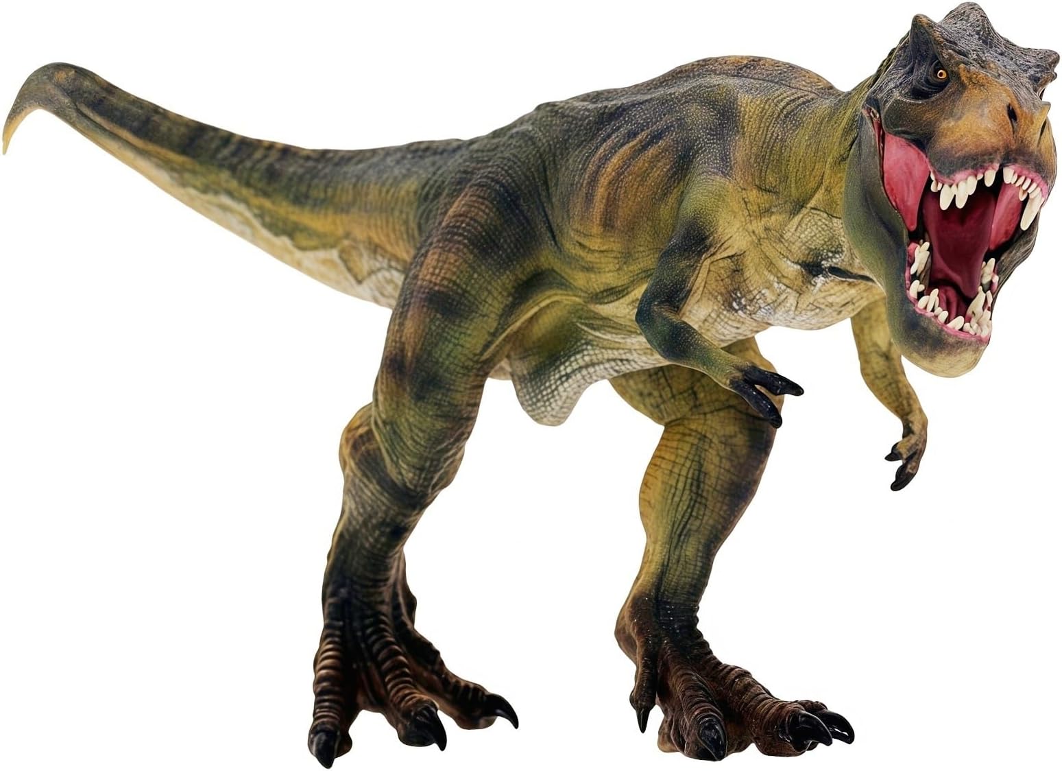 Gemini&Genius Tyrannosaurus Rex Toy, Realistic T-Rex Dinosaur with Moveable Jaw, Dino Toy Figure Great Gift, Collection, Cake Topper and Decor for Kids, Perfect for Custom Scenery Dioramas