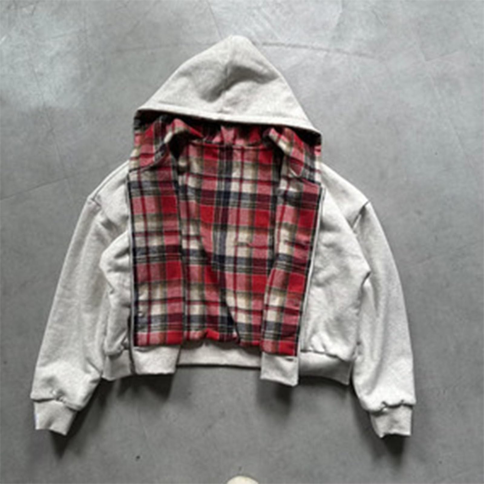 Générique Męska bluza z kapturem bawełniana bluza z kapturem polar sweter z długim rękawem kieszeń kangur trend prosty wypoczynek piesze wędrówki moda sweter A101