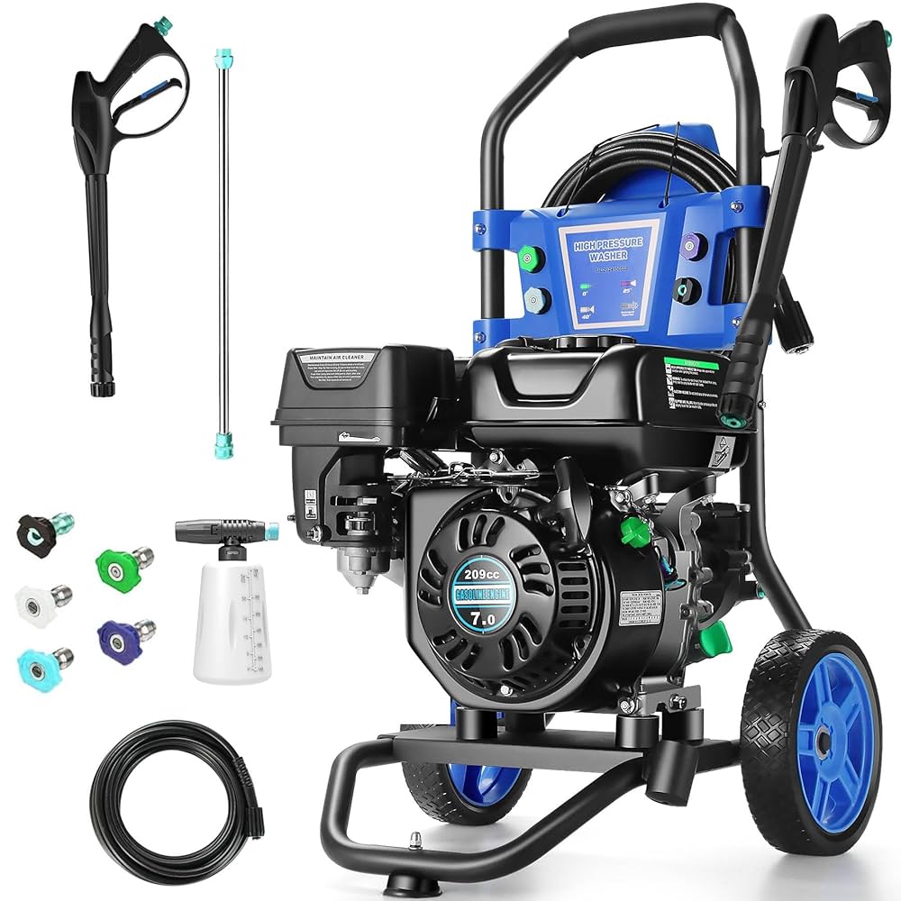 Amazon | Suyncll 高圧洗浄機 電動洗浄機 ハイパワー