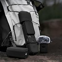 Vista 7 de Funda para Pocket 3, Funda Protectora de Silicona Suave Compatible con DJI Osmo Pocket 3 Creator Combo/para Xtra Muse, Protector de Pantalla Ligero
