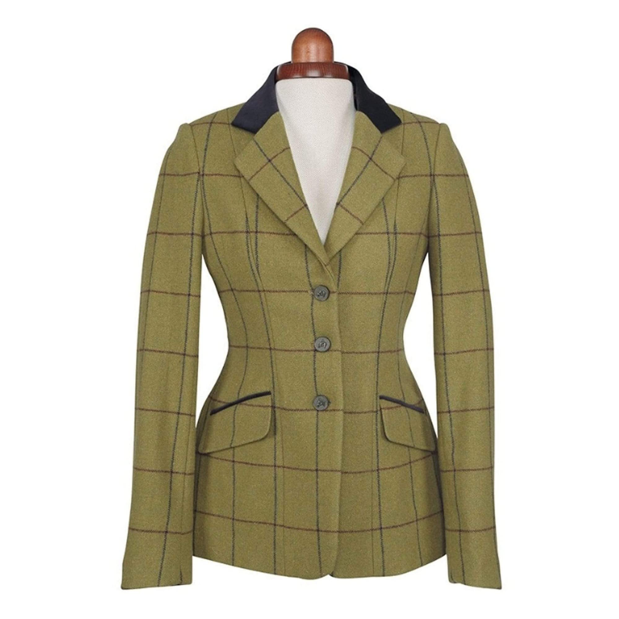 Aubrion Saratoga Veste de concours de saut équitable pour garçons/filles (32 pouces/81 cm) Vert foncé, Vert foncé, 32 in / 81 cm
