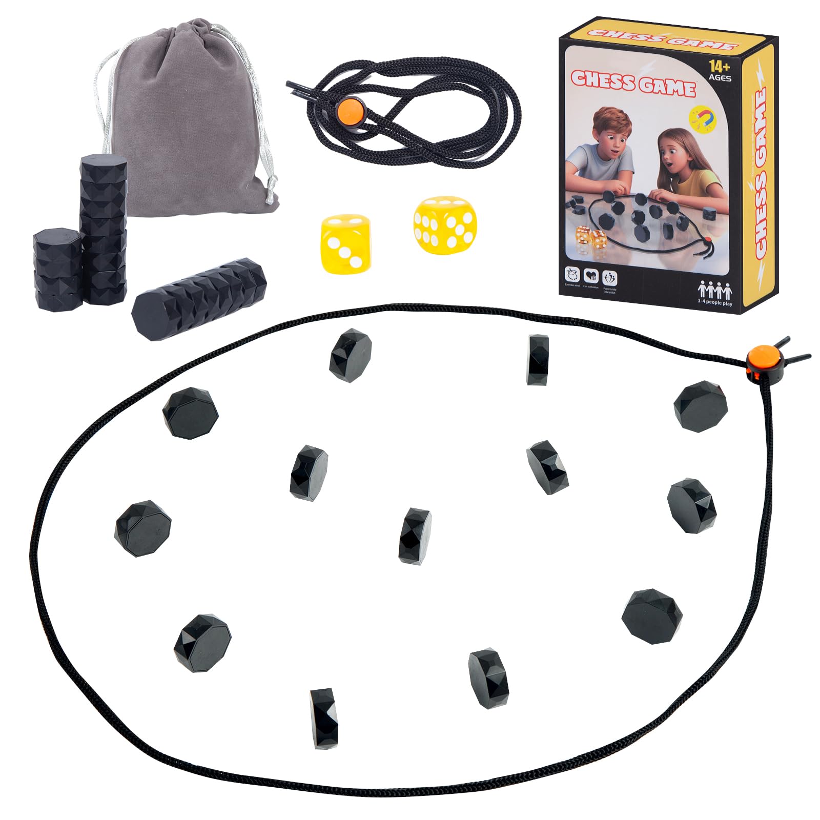 Juego de ajedrez, juegos de mesa de batalla multijugador, regalos del día de San Valentín, juego de estrategia de mesa, juego de ajedrez portátil con bolsa de almacenamiento