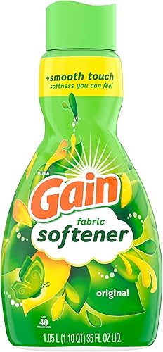 Miniatura 8 de Gain Suavizante de tela, original, 35 fl oz (paquete de 4)