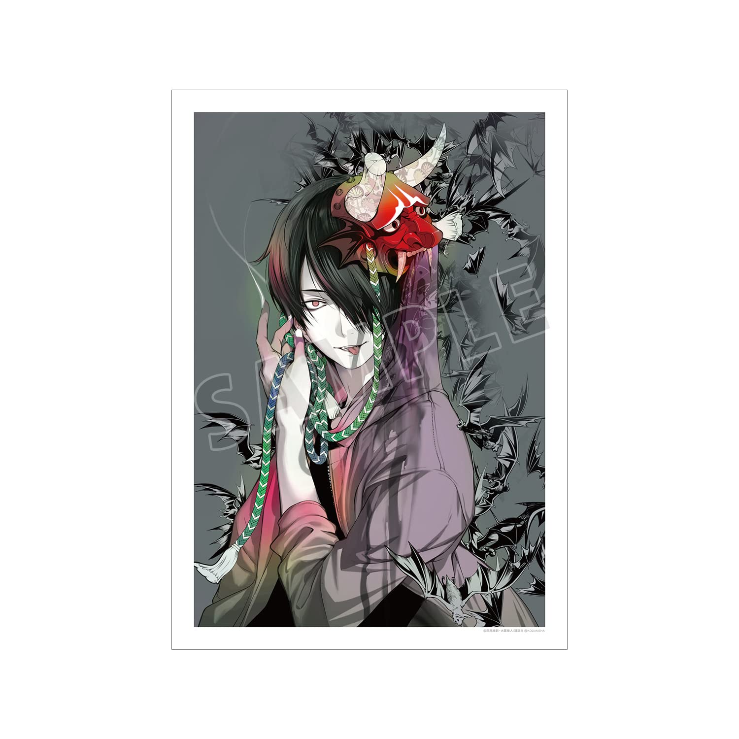Amazon.co.jp: 漫画『化物語』 阿良々木暦 10巻表紙イラスト A3