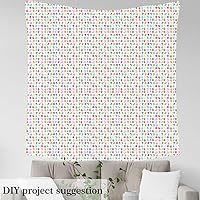 Vista 43 de Mexican African Pattern Fabric by The Yard,Tribal Ethnic Abstract Art Outdoor Decor,Aztec Style Modern Style,Exotic Room Decor Fabric,2 Yards,72" L