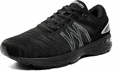 Zapatillas Running Hombre Mujer Zapatos Deportivos Correr Deporte Gimnasio Caminar Trail Running Ligeras Antideslizantes Transpirables Casual Zapatos Negro Blanco Rojo 36-47 EU 7 71pt8NAmzIL. AC UL400