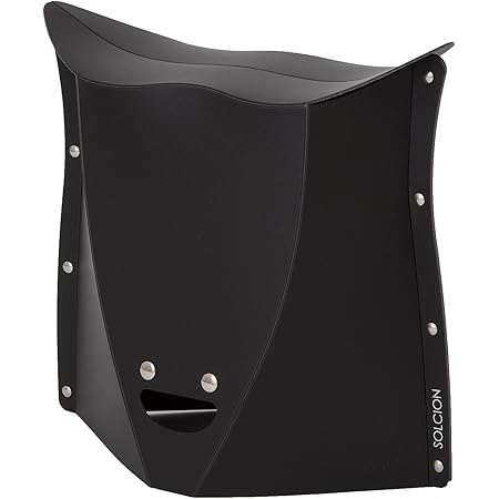 Amazon Solcion 折りたたみ椅子 パタット3 Patatto3 ブラック 高さ32cm Pt35 折りたたみチェア オンライン通販